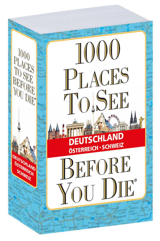 Vorderes Coverbild 1.000 Places to see before you die - DACH - verkleinerte Sonderausgabe