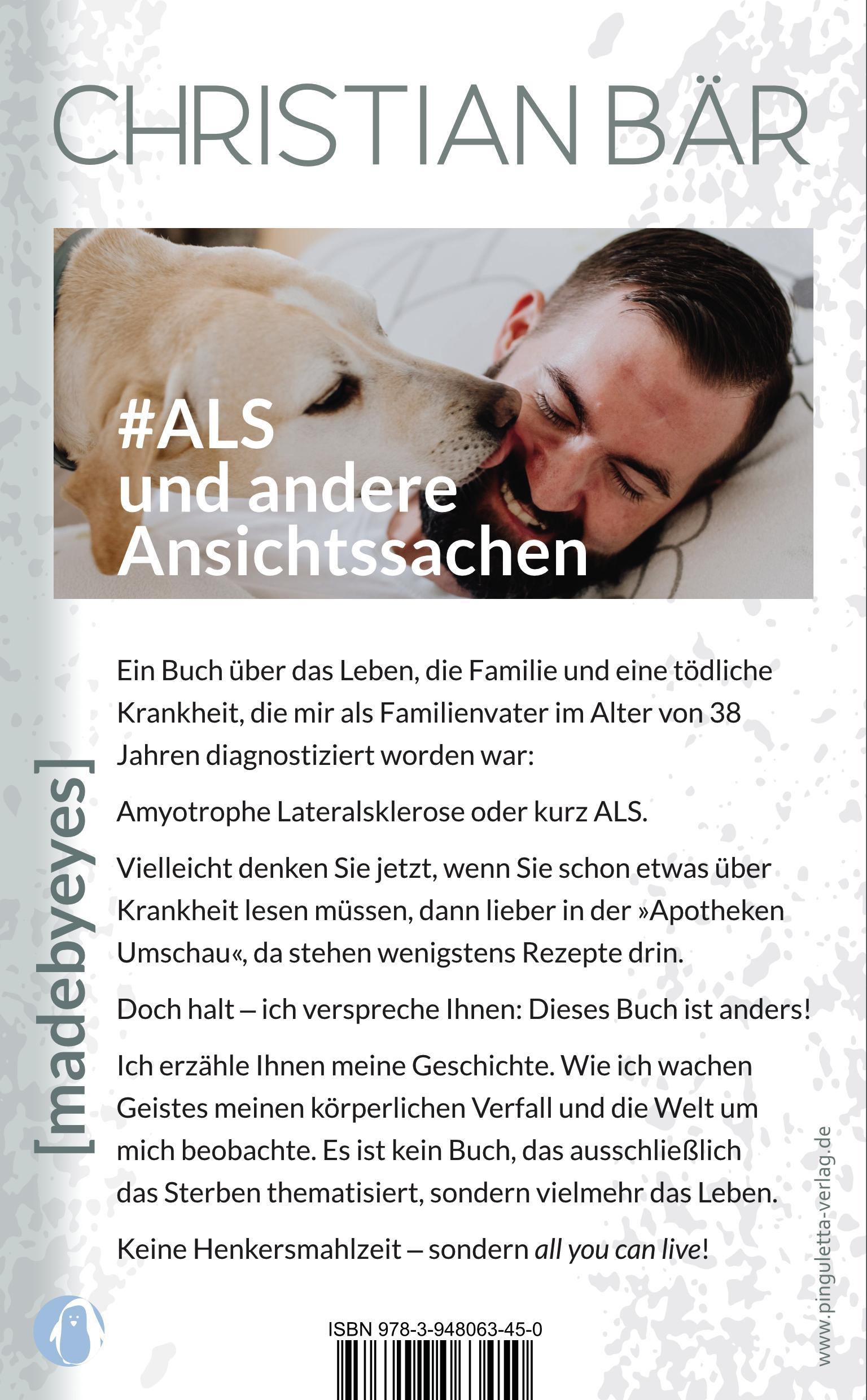 Rückseitencover #ALS und andere Ansichtssachen