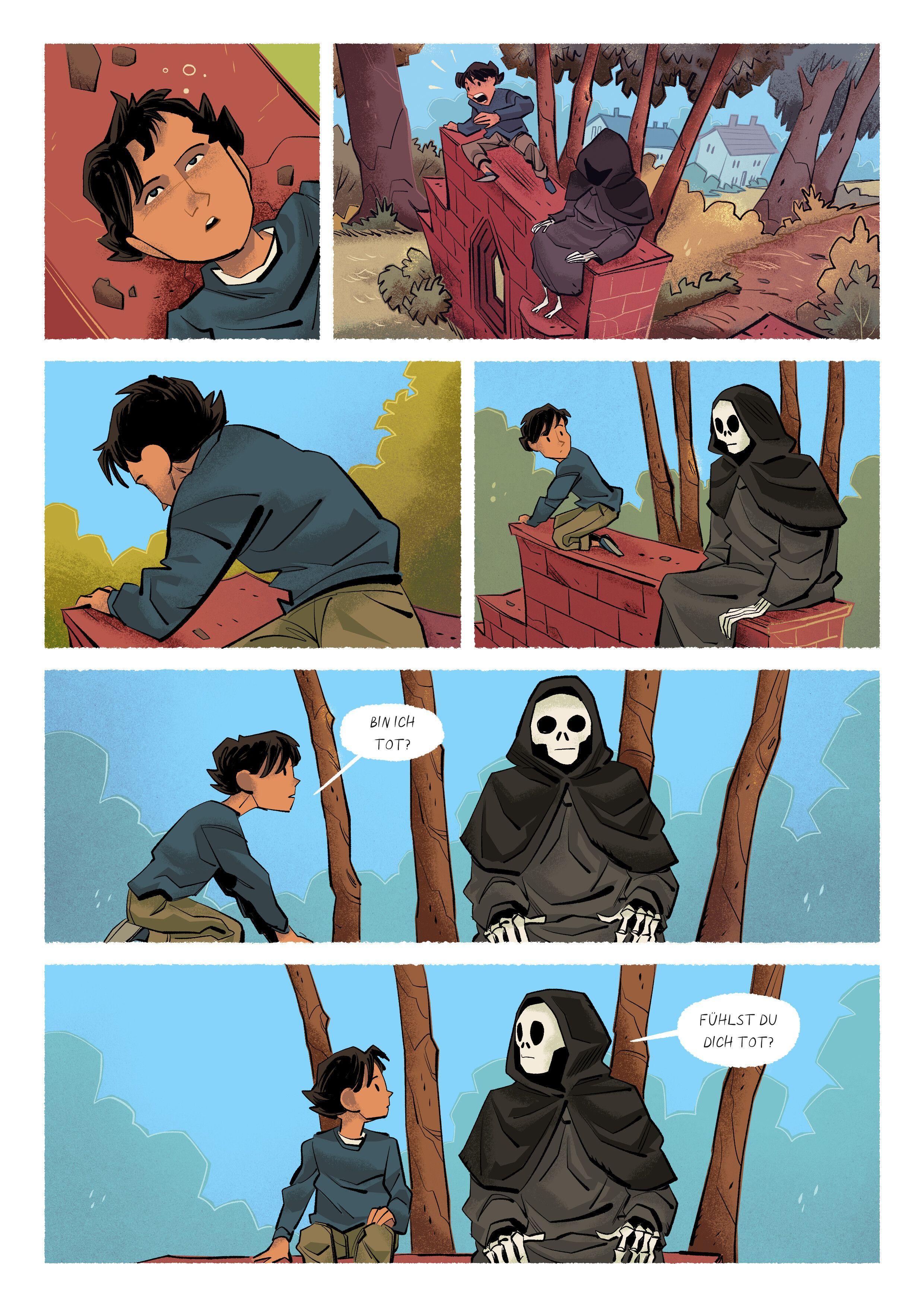 Beispielinhalt (Bild) Ich und Tod Detektei