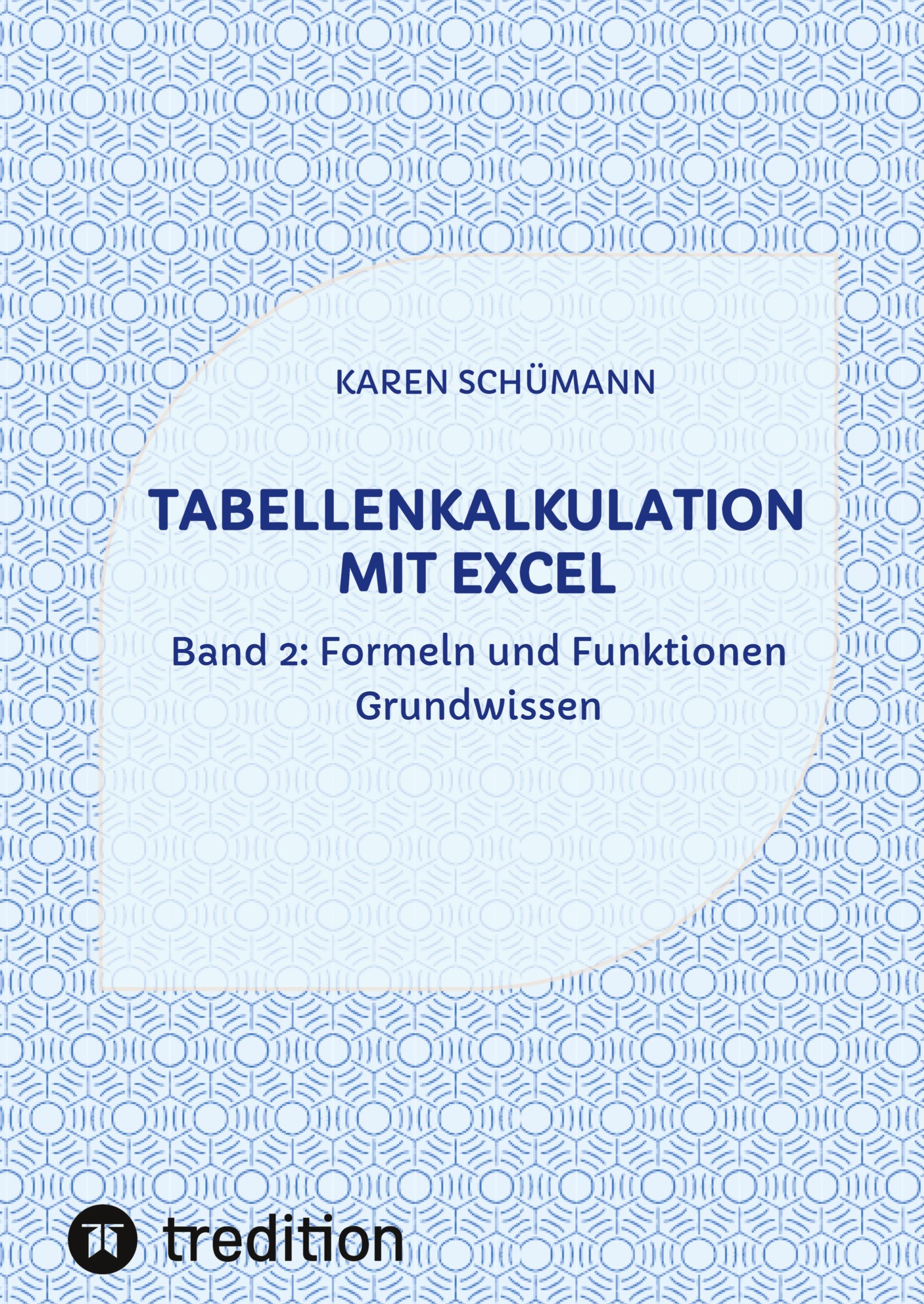 Vorderes Coverbild Tabellenkalkulation mit Excel