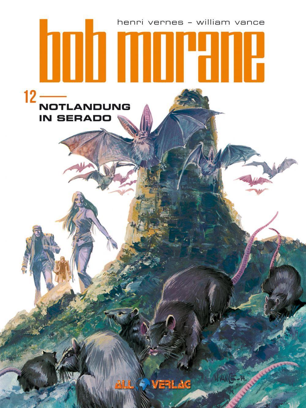 Vorderes Coverbild Bob Morane 12 (All Verlag)