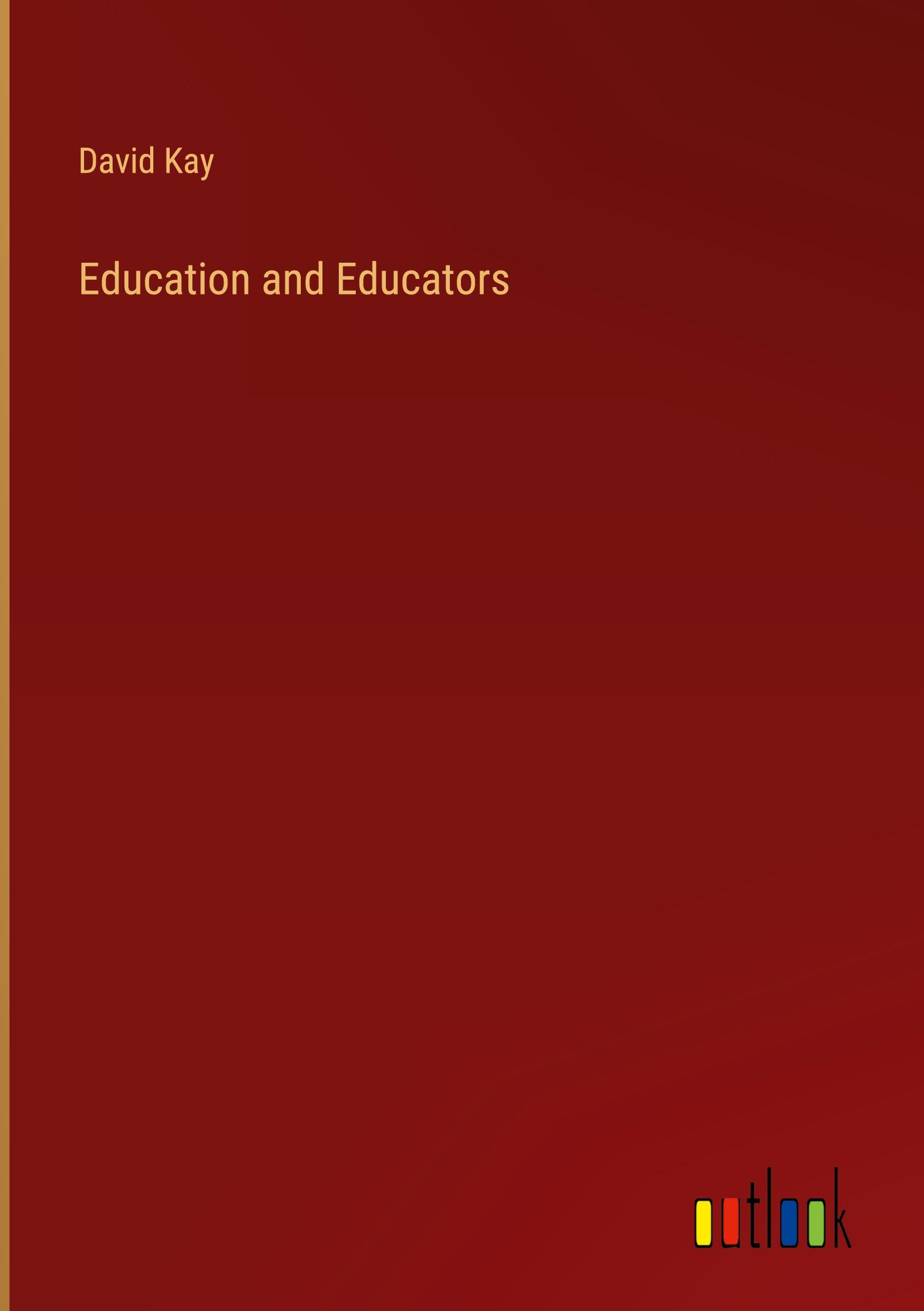 Vorderes Coverbild Education and Educators