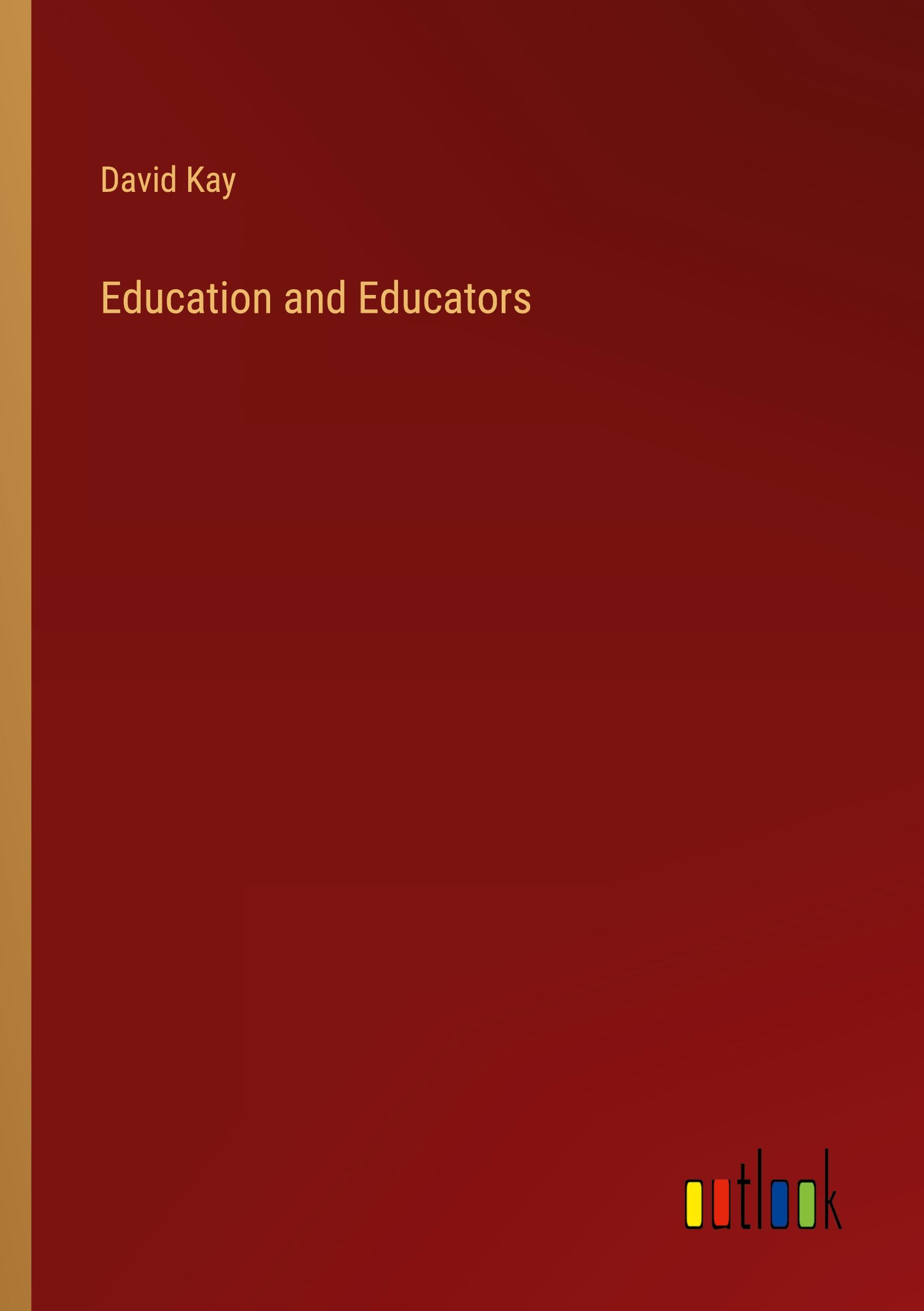 Vorderes Coverbild Education and Educators