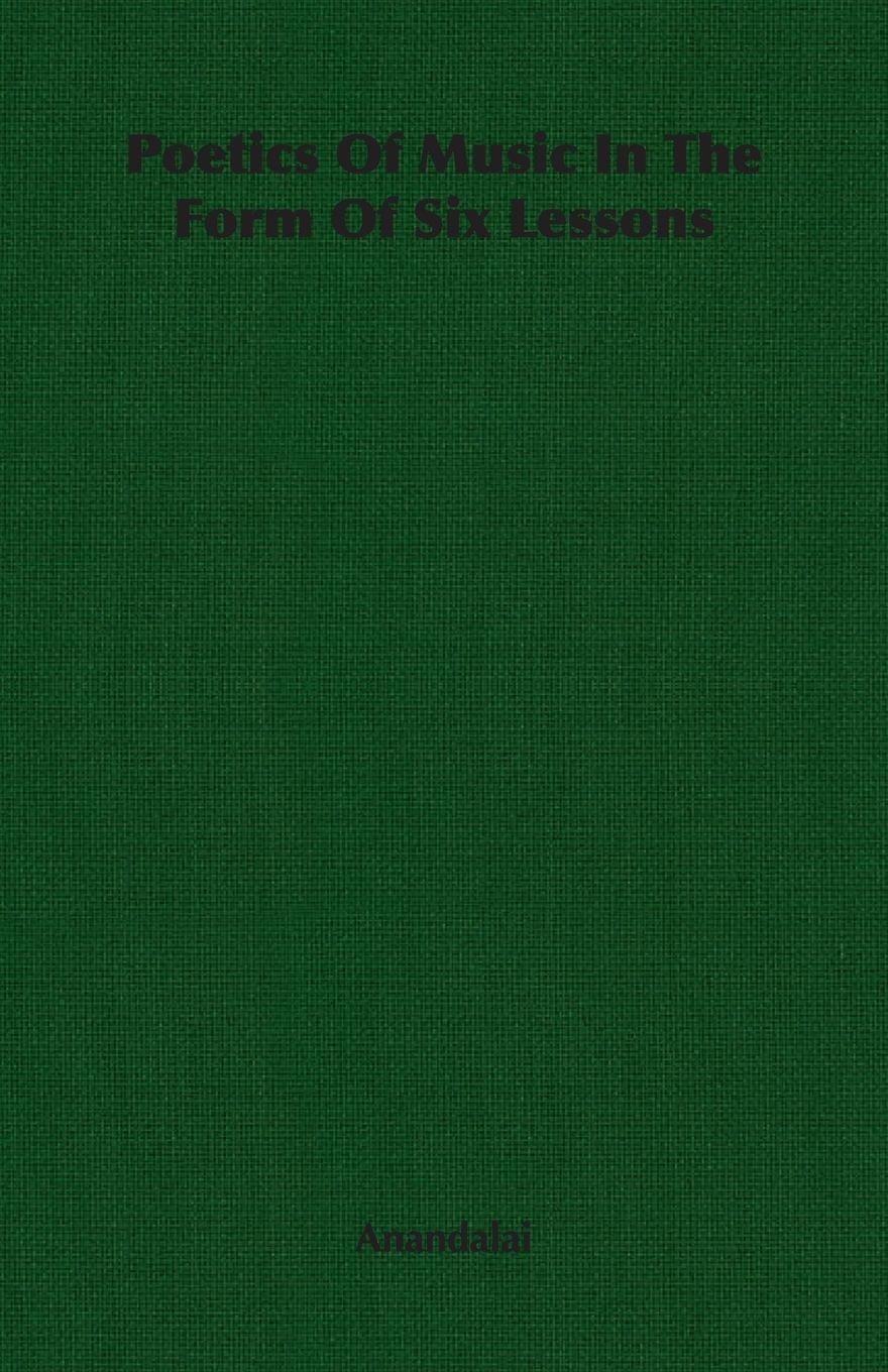 Vorderes Coverbild Poetics Of Music In The Form Of Six Lessons