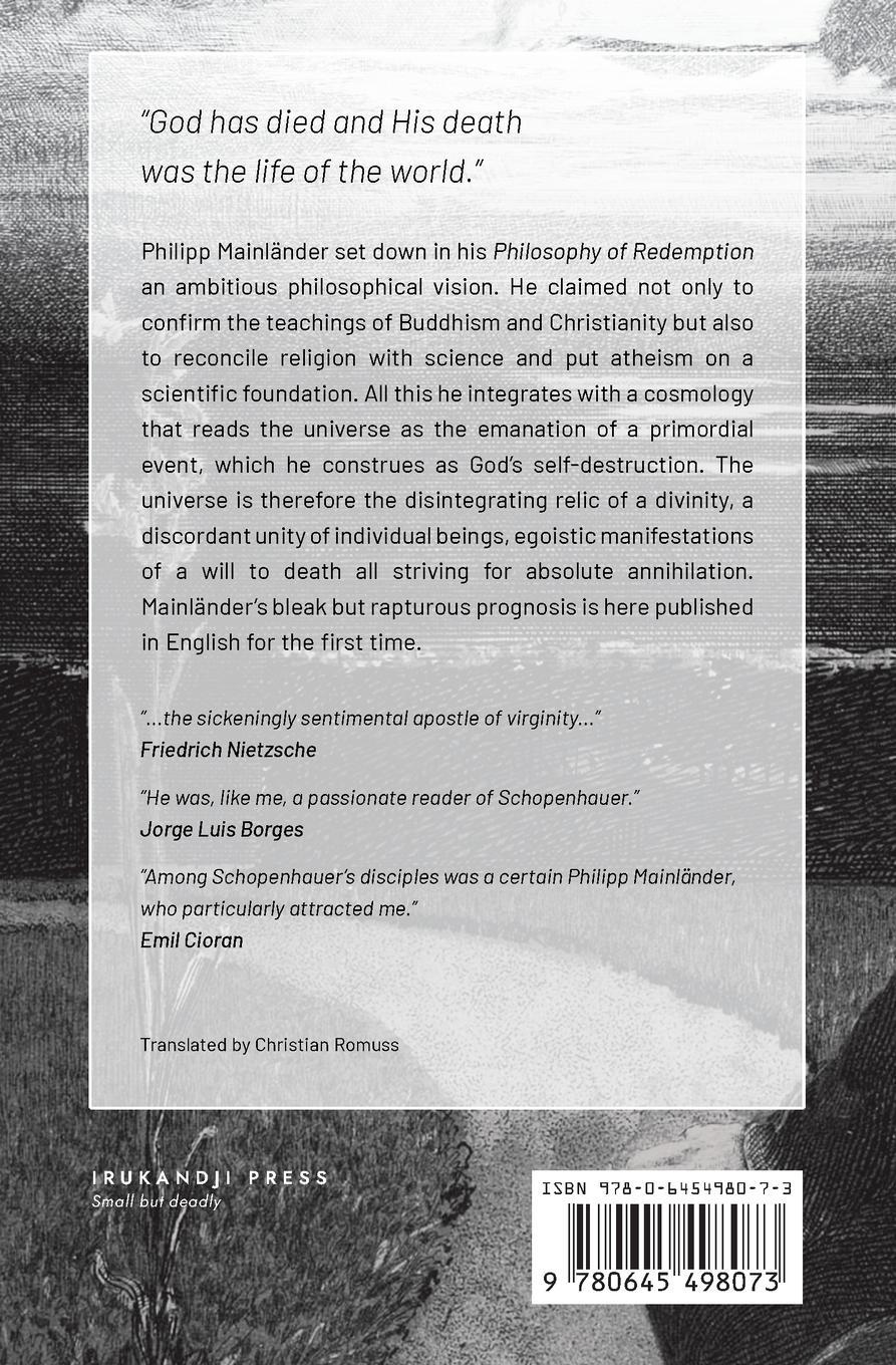 Rückseitencover The Philosophy of Redemption