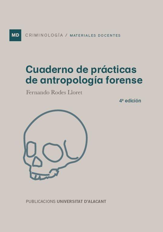 Vorderes Coverbild Cuaderno de prácticas de antropología forense