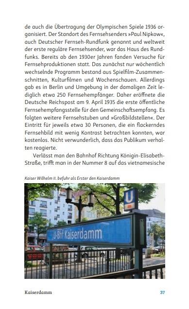 Beispielinhalt (Bild) Berlin mit der U2 entdecken