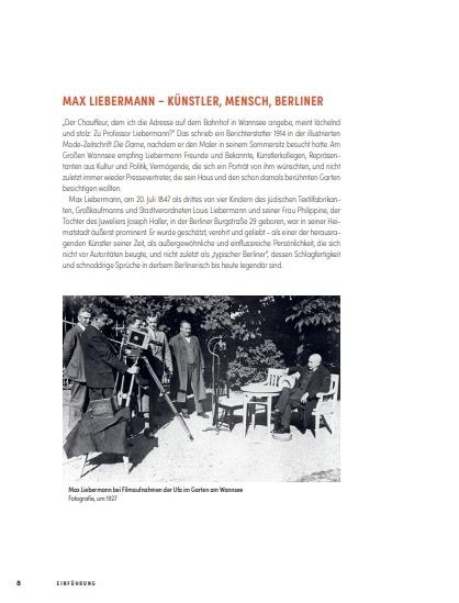 Beispielinhalt (Bild) Max Liebermann und sein Garten
