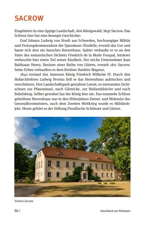 Beispielinhalt (Bild) Entlang der Havel