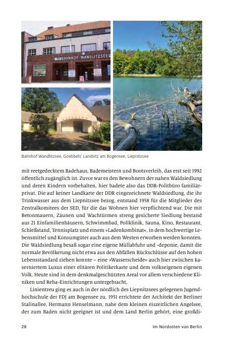 Beispielinhalt (Bild) Die schönsten Seen in Brandenburg