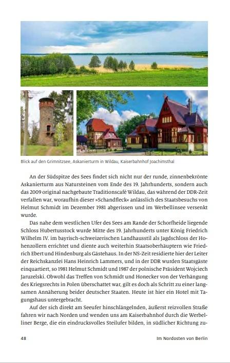 Beispielinhalt (Bild) Die schönsten Seen in Brandenburg