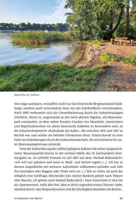 Beispielinhalt (Bild) Die schönsten Seen in Brandenburg