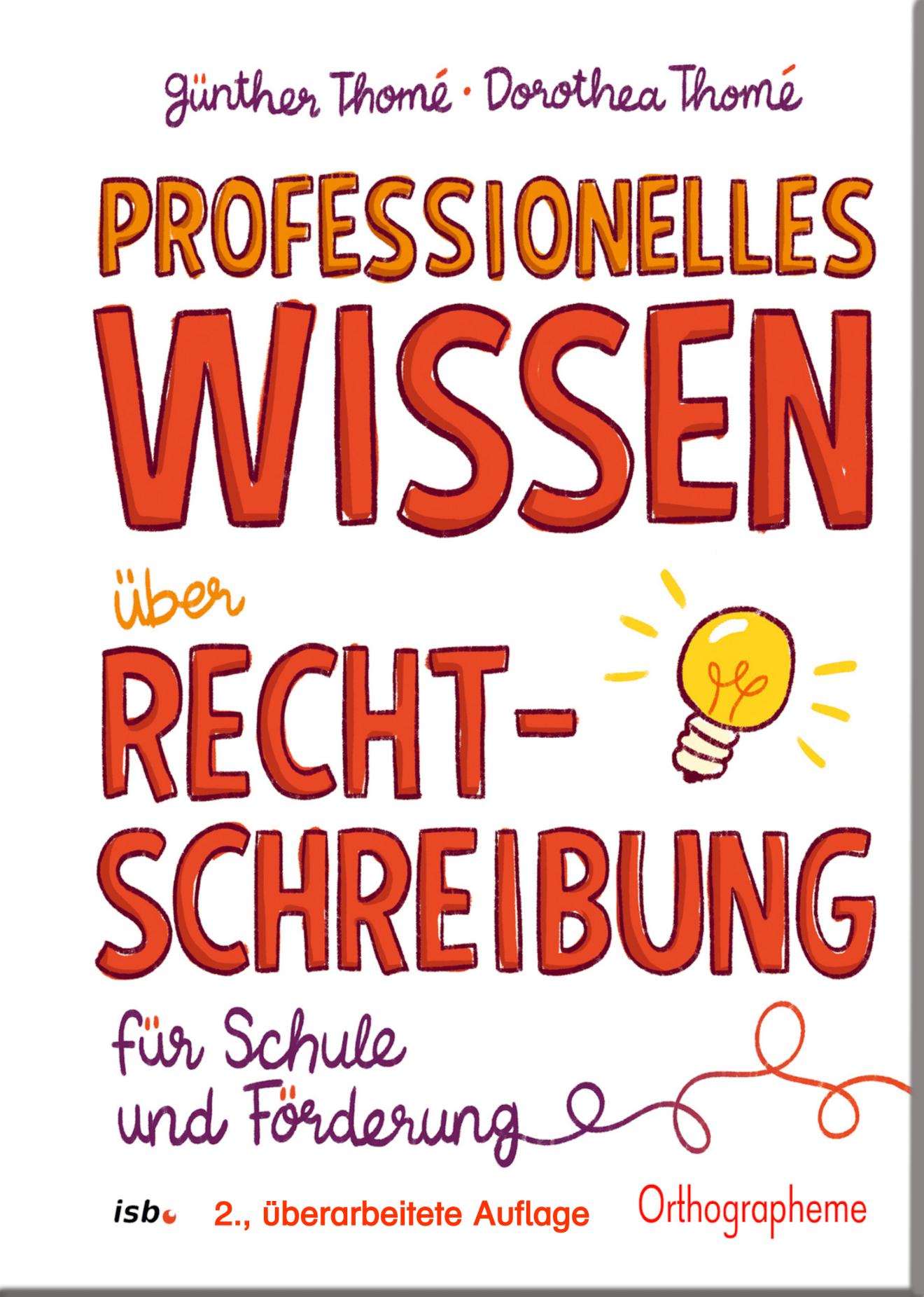 Vorderes Coverbild Professionelles Wissen über Rechtschreibung für Schule und Förderung