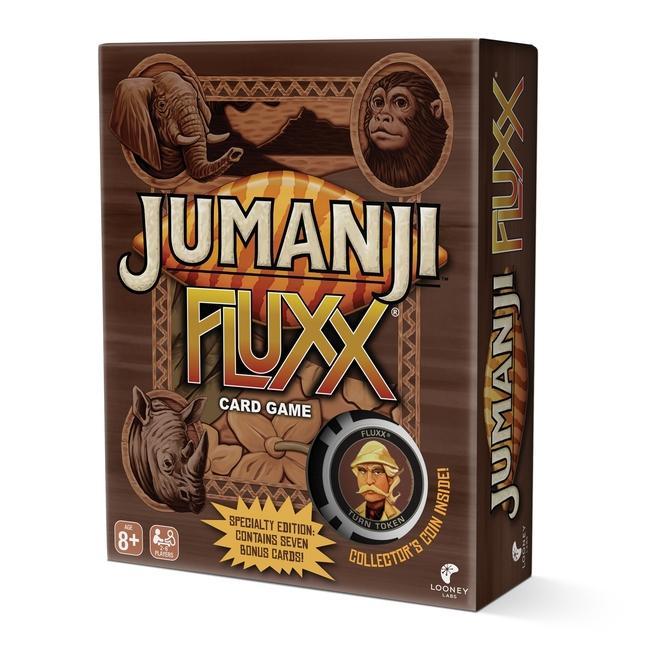 Vorderes Coverbild Jumanji Fluxx Specialty Edition