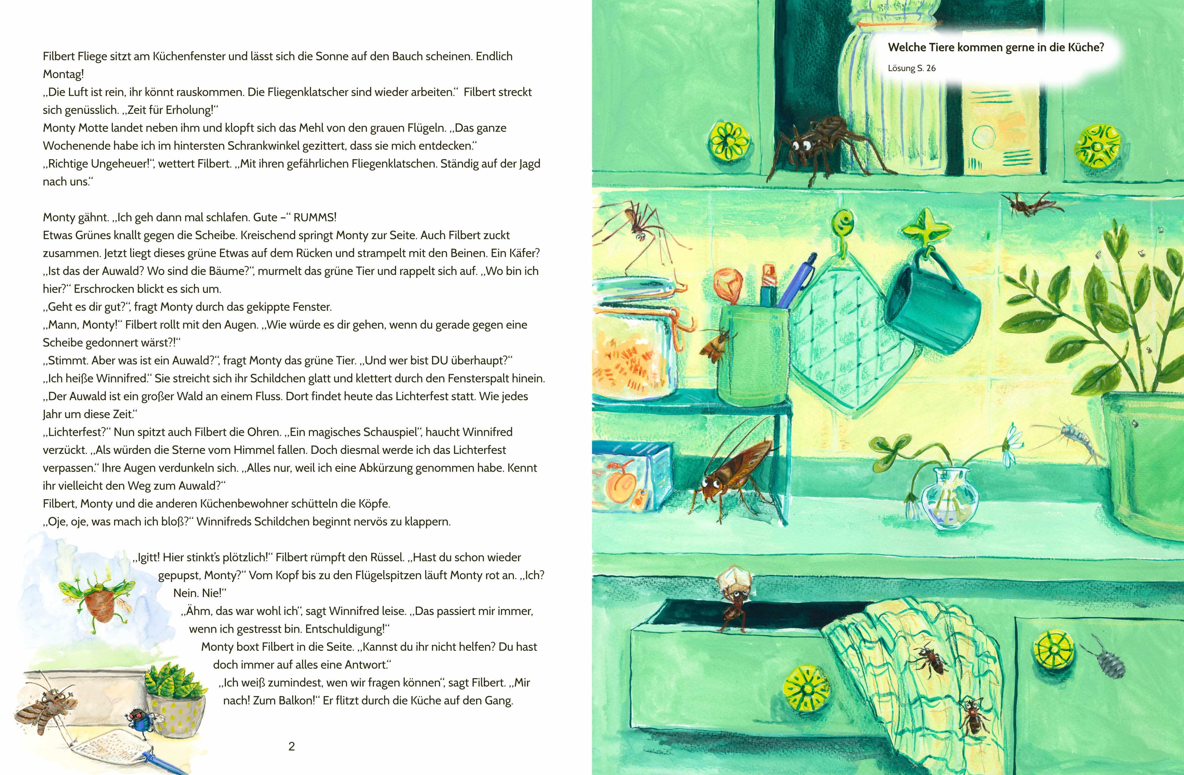 Beispielinhalt (Bild) Auf zum Lichterfest. Ein tierisches Abenteuer durch die Stadt