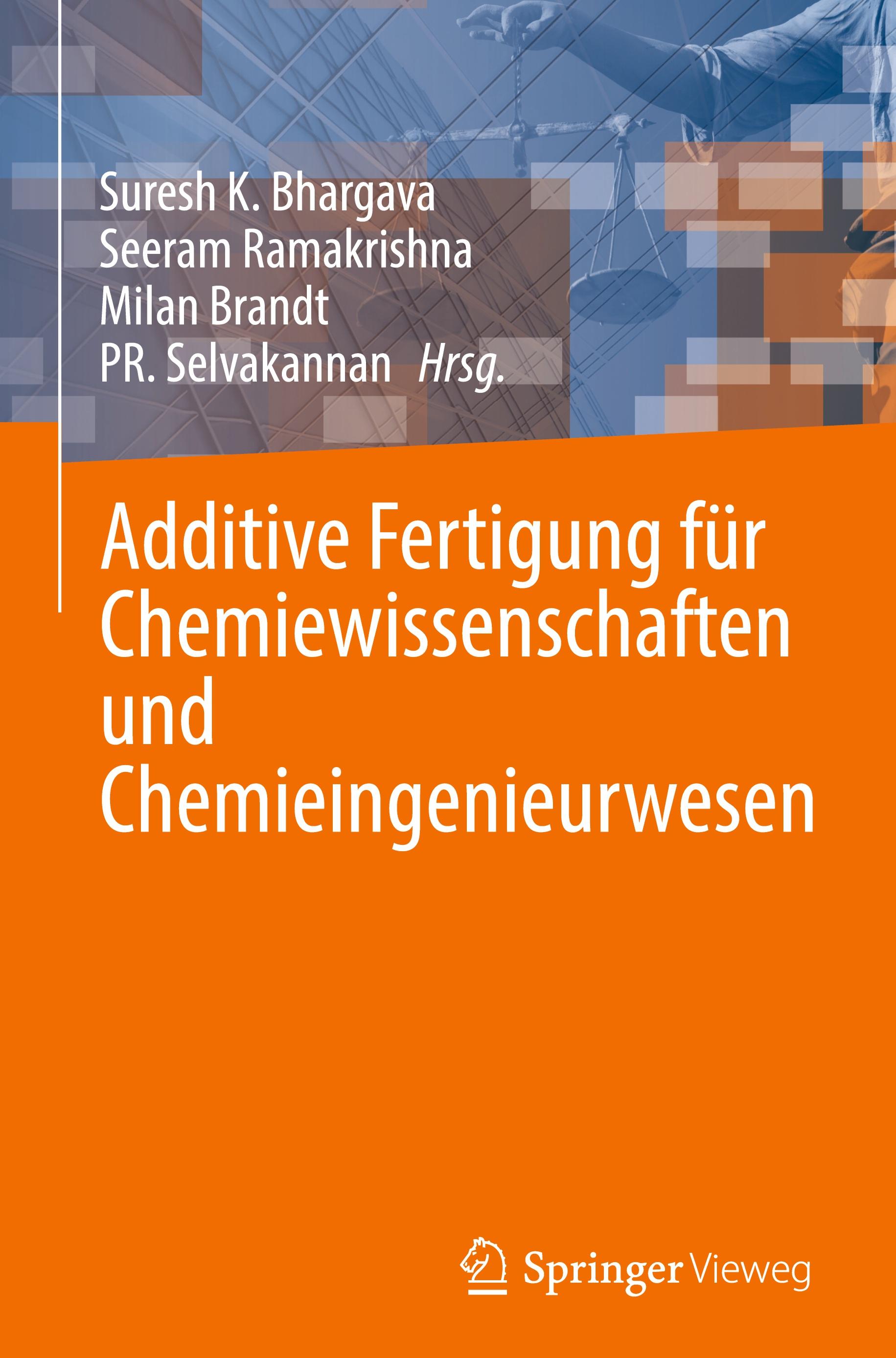 Vorderes Coverbild Additive Fertigung für Chemiewissenschaften und Chemieingenieurwesen