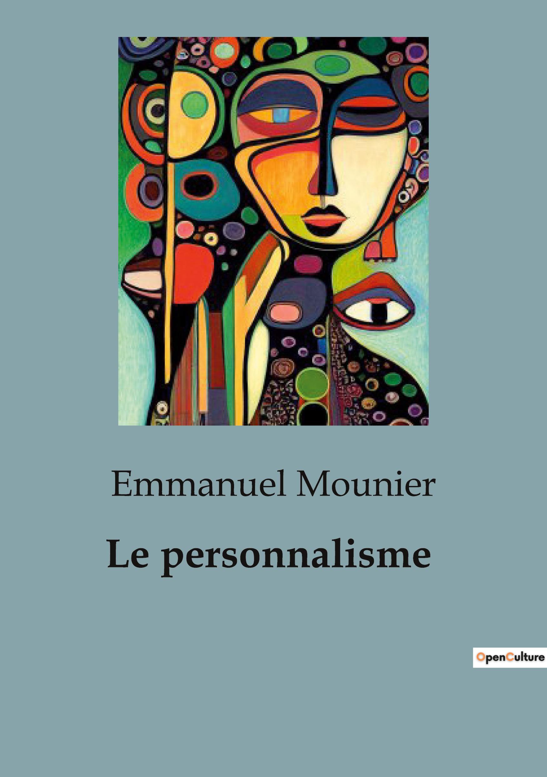 Vorderes Coverbild Le personnalisme