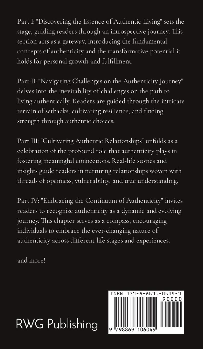 Rückseitencover Authenticity Unlocked