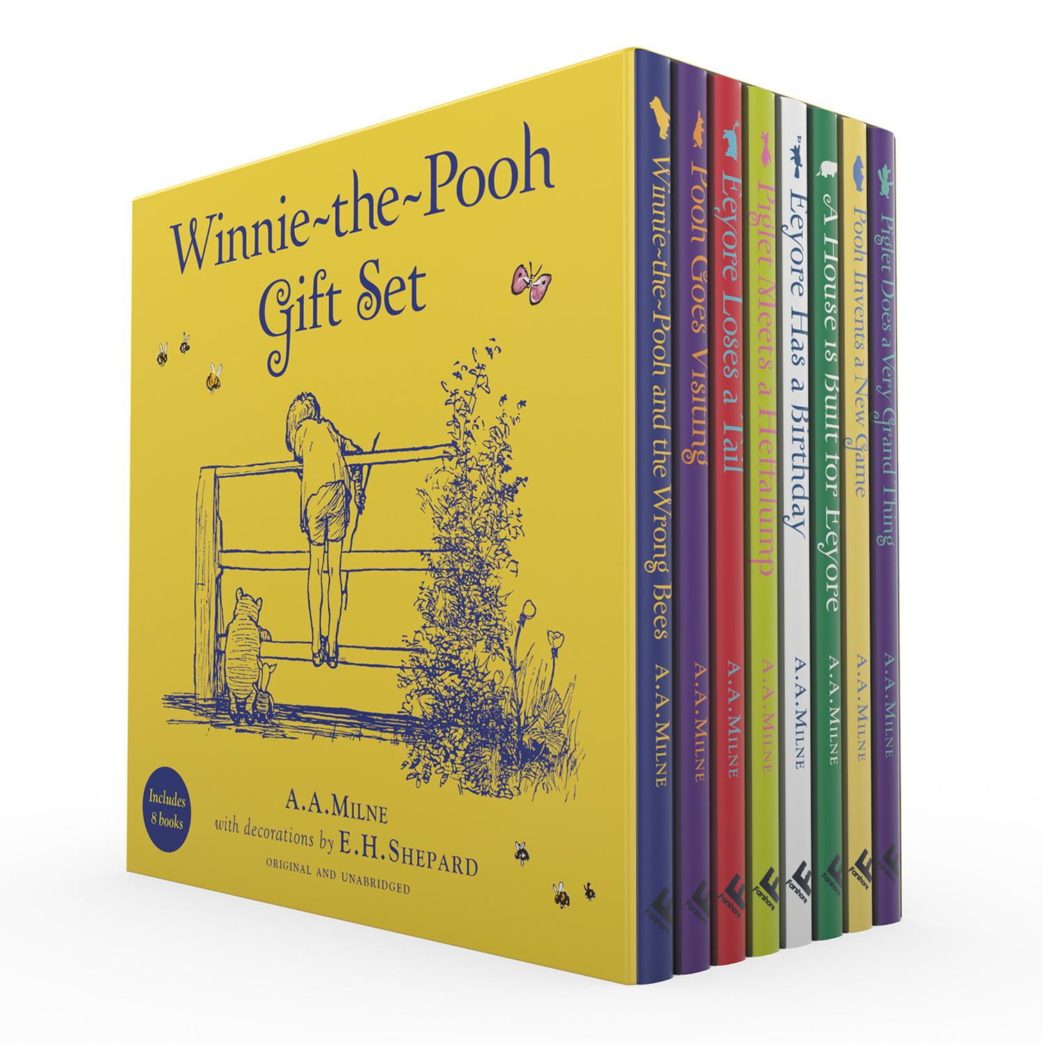 Vorderes Coverbild Classic Winnie-The-Pooh 8 Gift Book Set