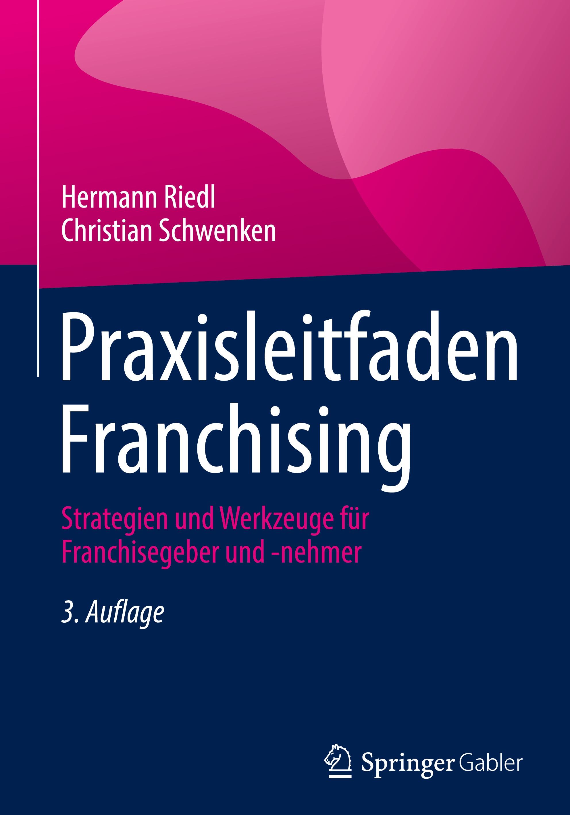 Vorderes Coverbild Praxisleitfaden Franchising