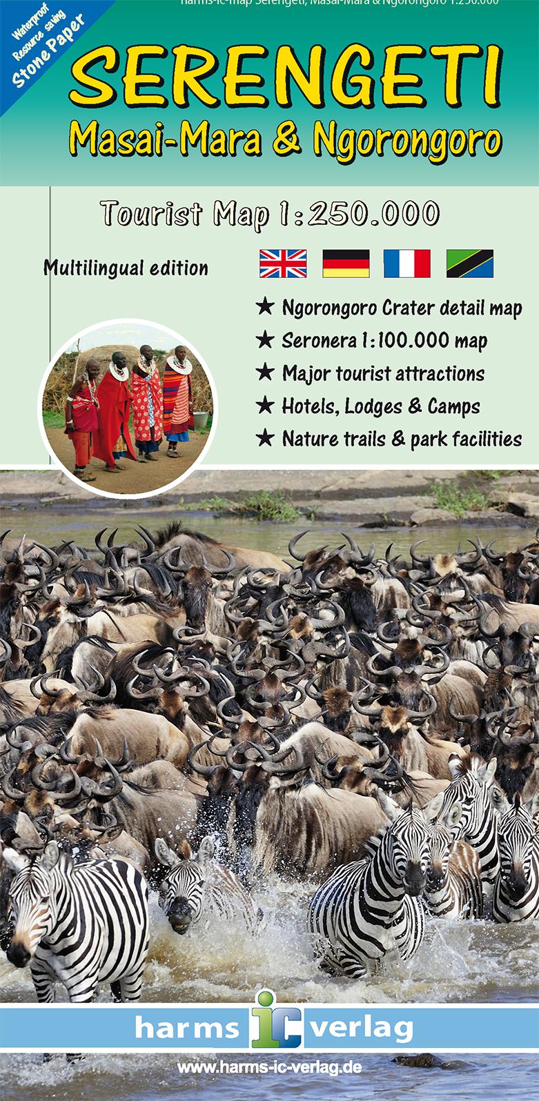 Vorderes Coverbild SERENGETI - Masai-Mara & Ngorongoro