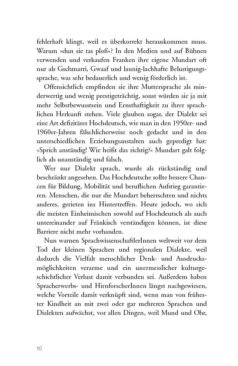 Beispielinhalt (Bild) Gräschkurs Fränkisch