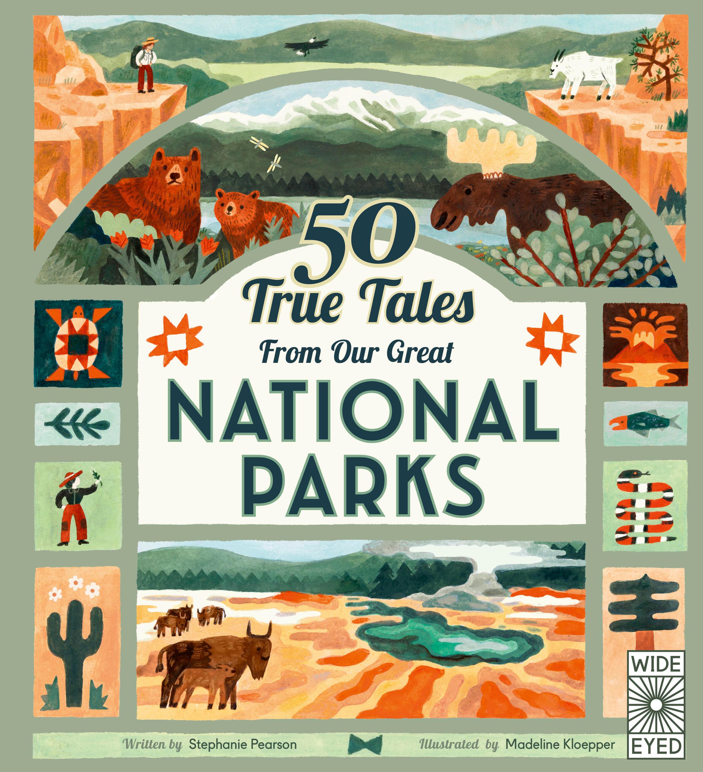 Vorderes Coverbild 50 True Tales from Our Great National Parks
