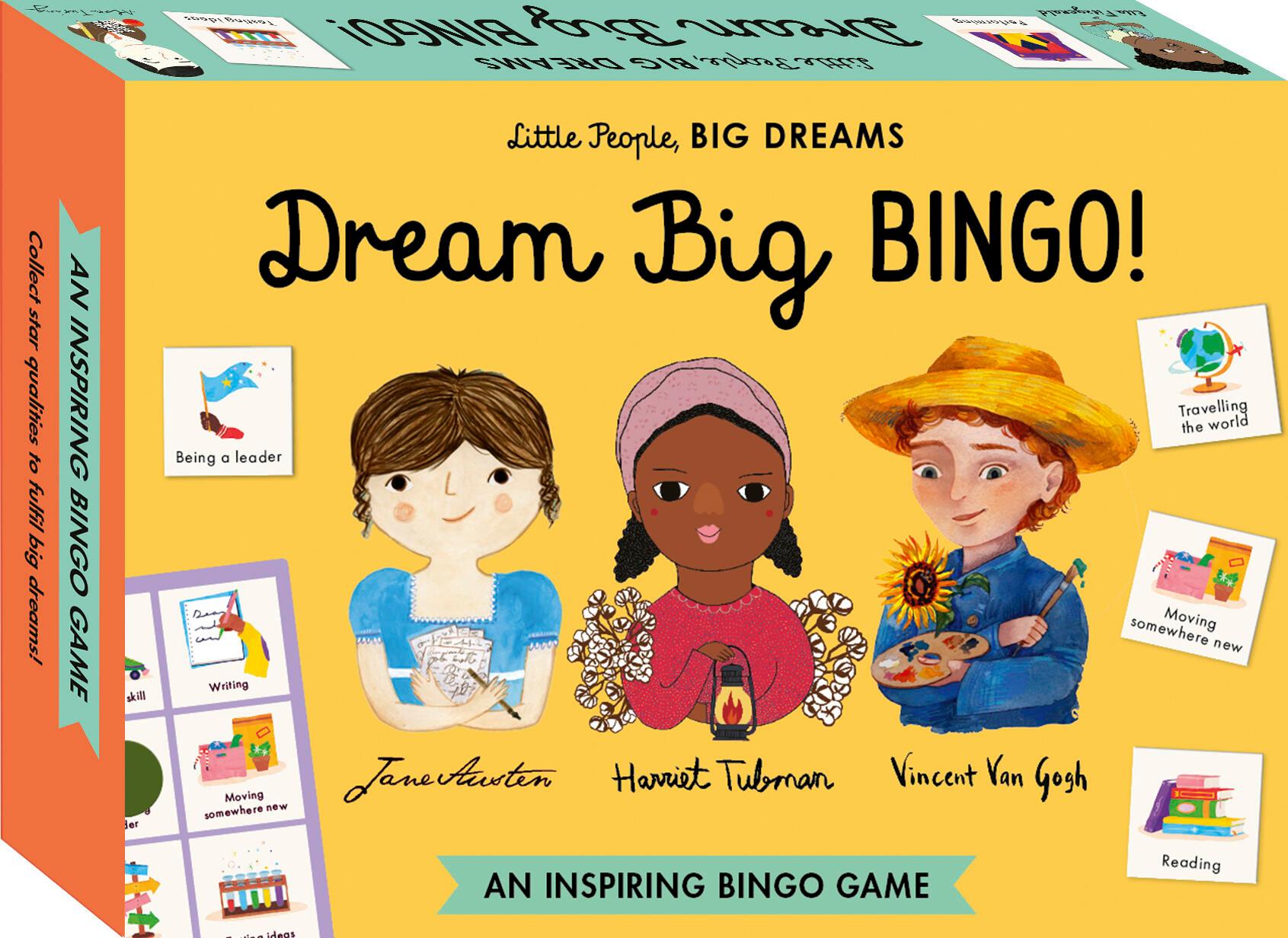 Vorderes Coverbild Little People, Big Dreams: Dream Big Bingo!