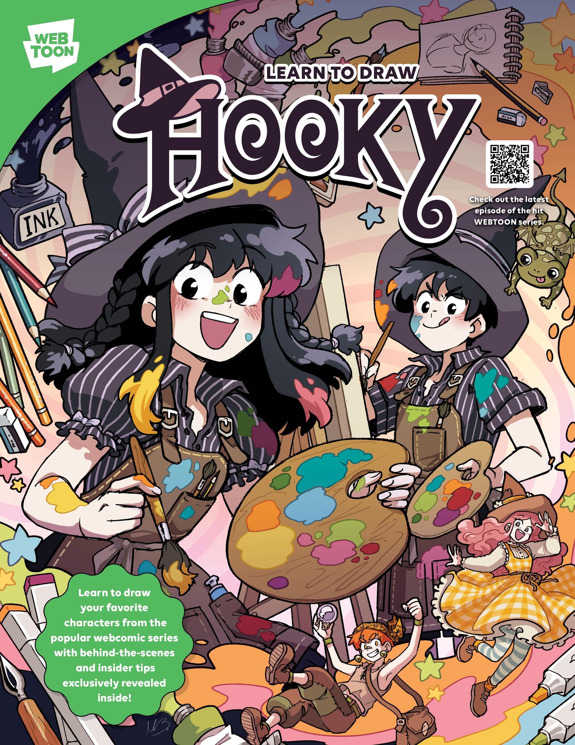 Vorderes Coverbild Learn to Draw Hooky