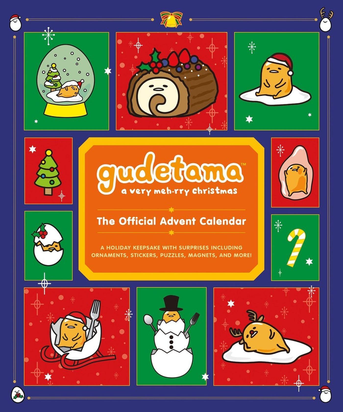 Vorderes Coverbild Gudetama: A Very Meh-Rry Christmas: The Official Advent Calendar