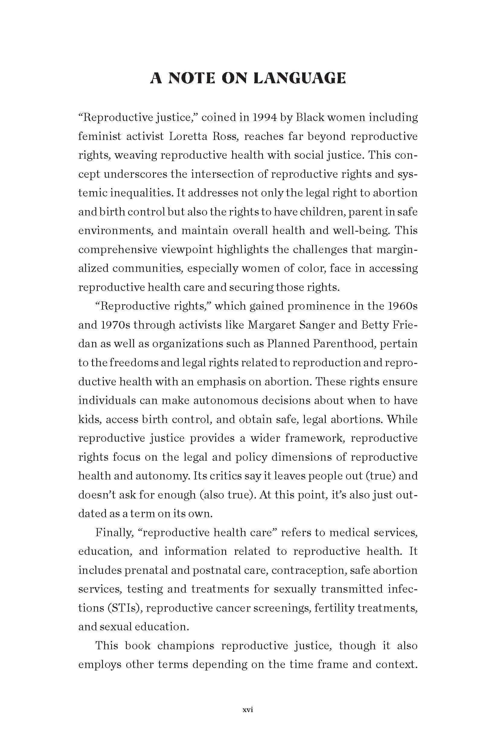 Beispielinhalt (Bild) Reproductive Rites