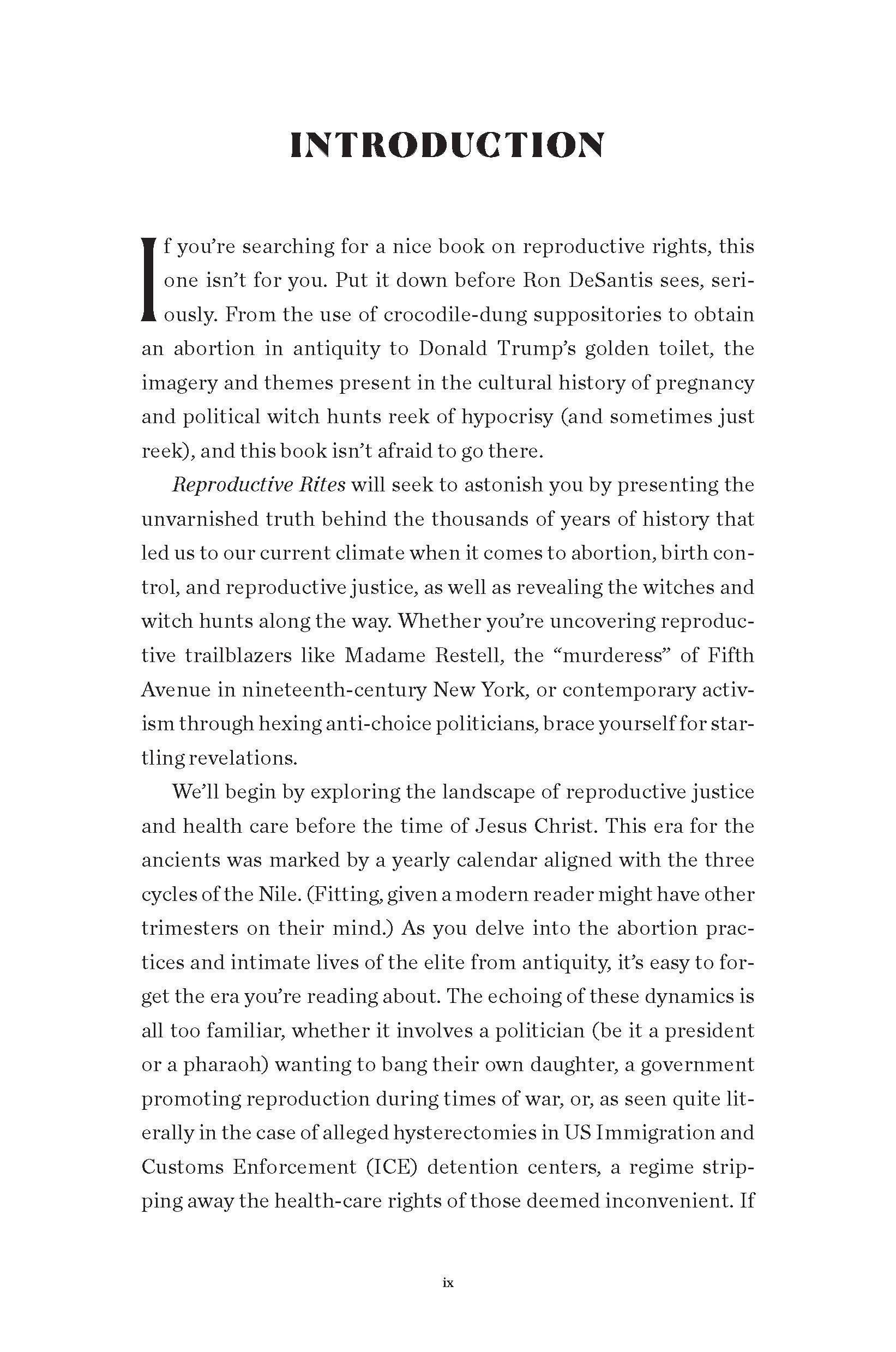 Beispielinhalt (Bild) Reproductive Rites