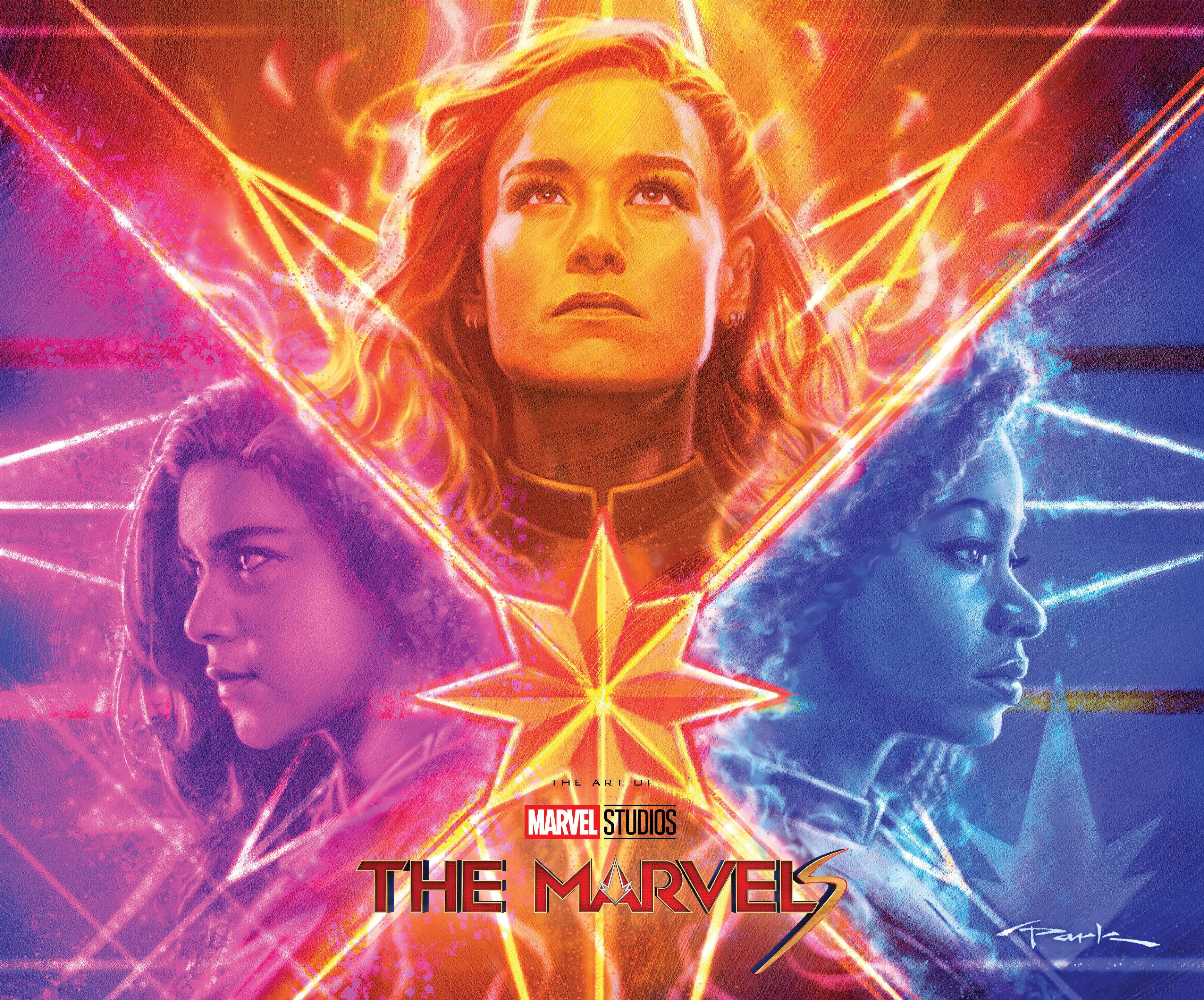 Vorderes Coverbild Marvel Studios' The Marvels: The Art of The Movie