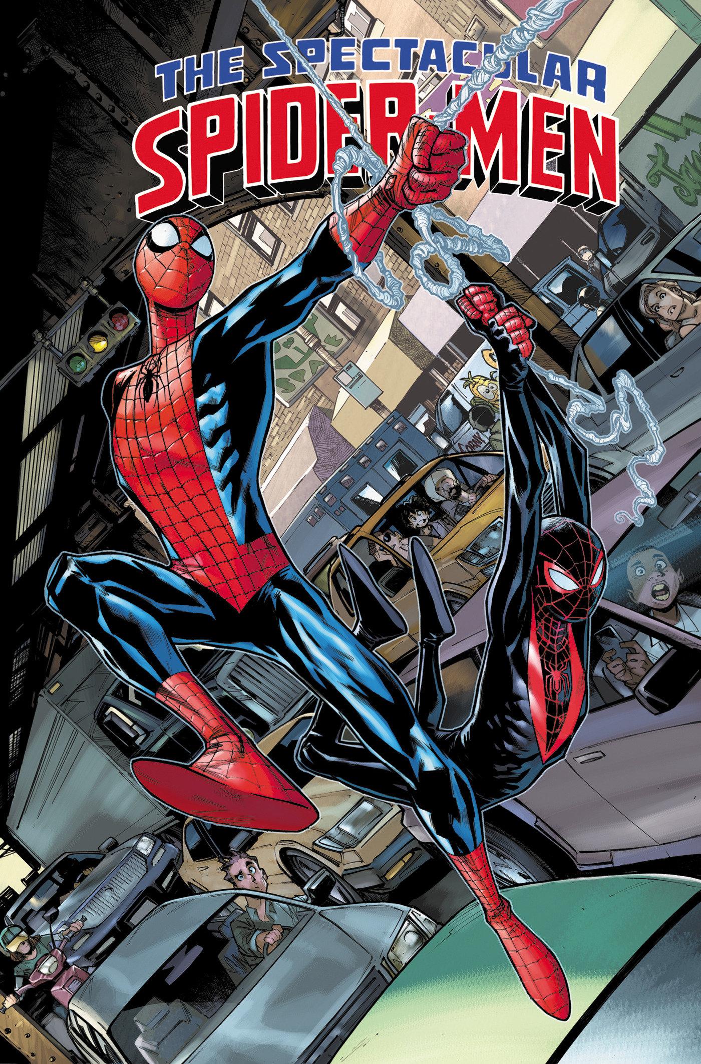 Vorderes Coverbild The Spectacular Spider-Men Vol. 1: Arachnobatics