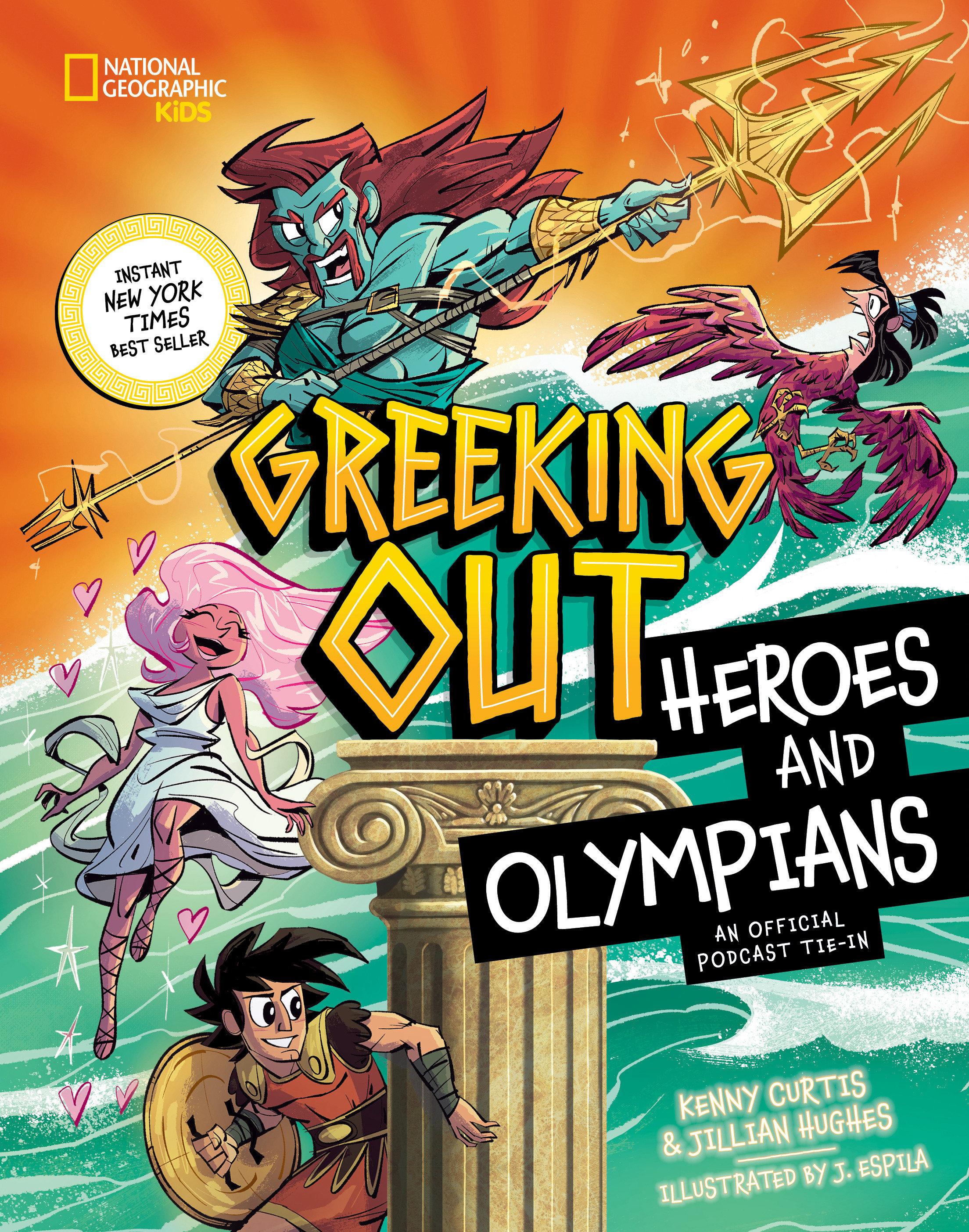 Vorderes Coverbild Greeking Out Heroes and Olympians