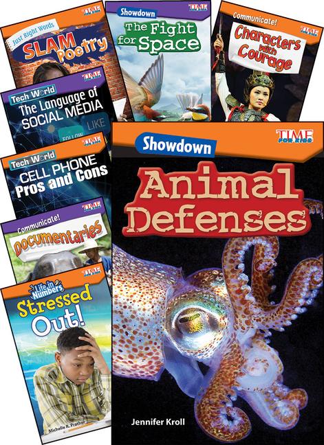 Vorderes Coverbild Time for Kids Steam Grades 4-5, 8-Book Set
