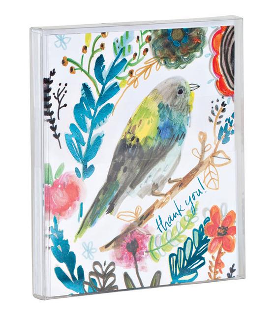 Vorderes Coverbild Thank You Bird Notecard Set