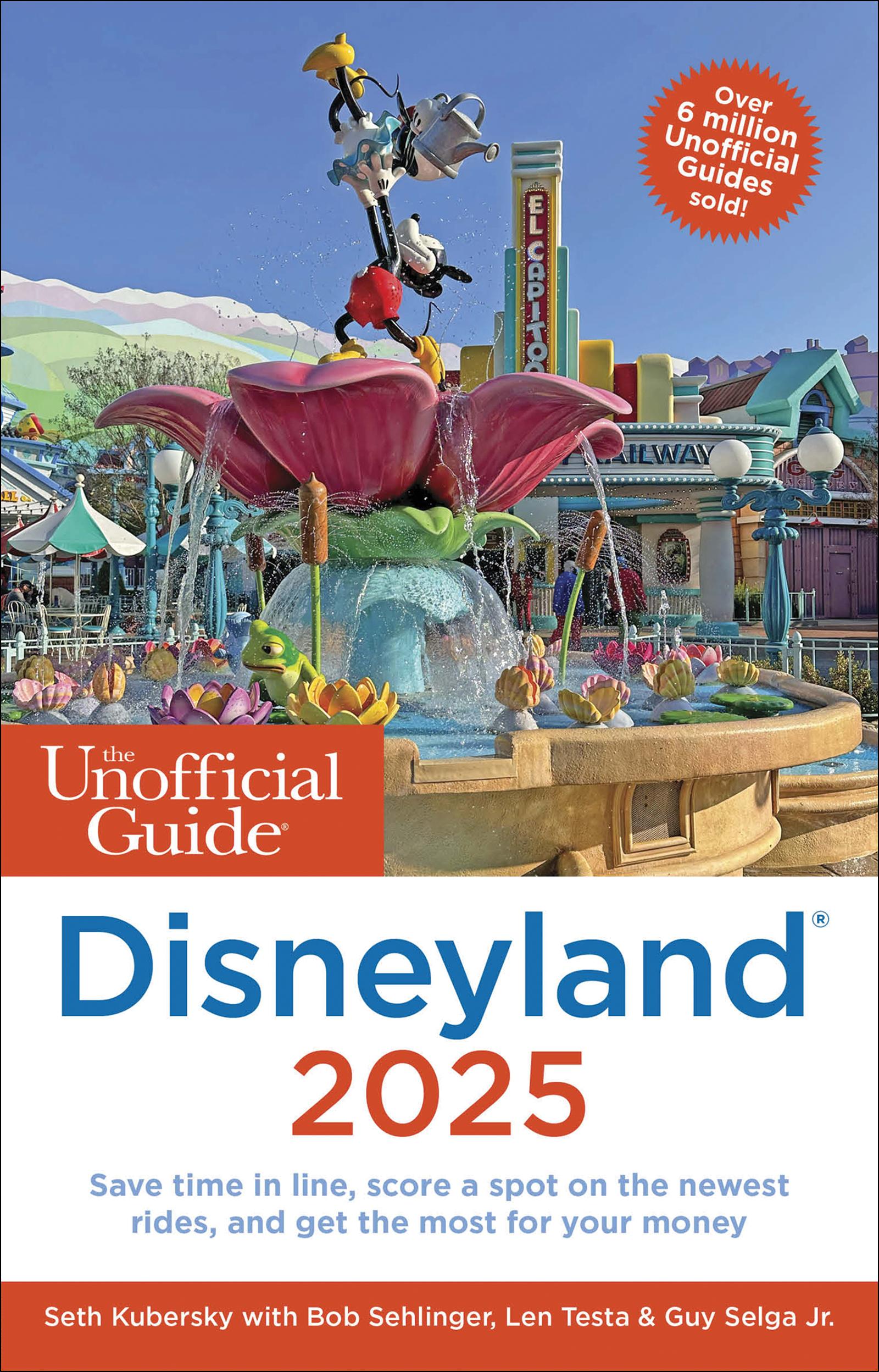 Vorderes Coverbild The Unofficial Guide to Disneyland 2025