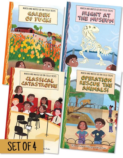 Vorderes Coverbild Maria and Mateo Go on Field Trips (Set of 4)