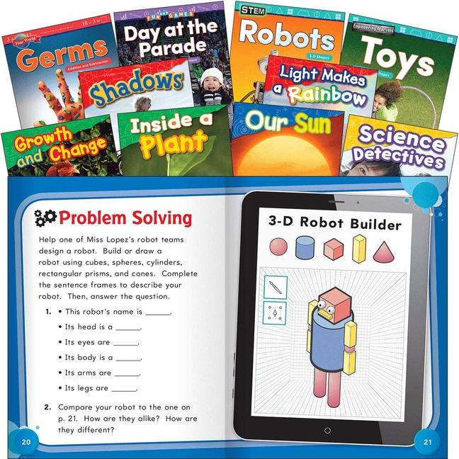 Vorderes Coverbild Exploring Stem Grade 1 10-Book Set