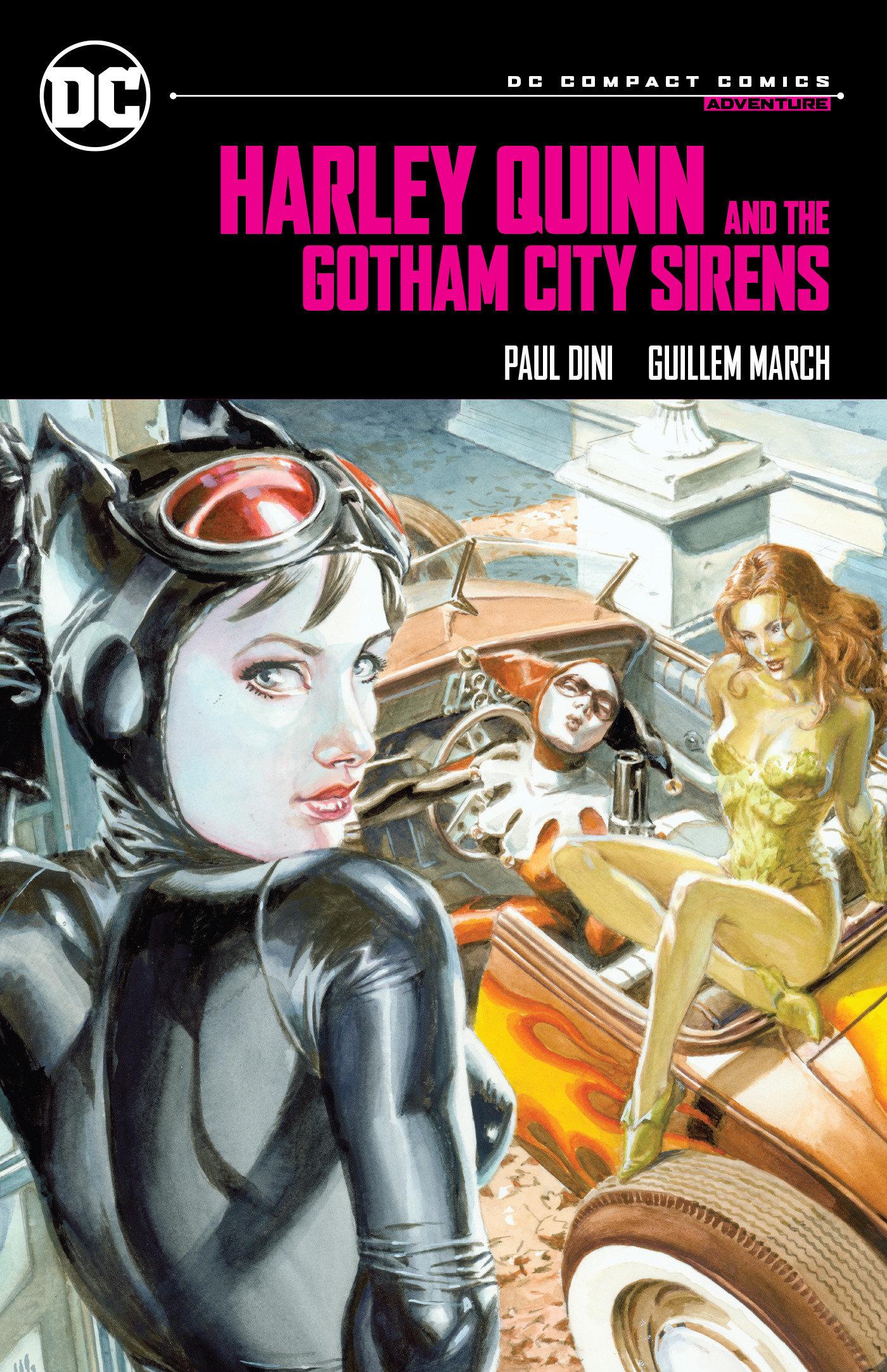 Vorderes Coverbild Harley Quinn & the Gotham City Sirens: DC Compact Comics Edition
