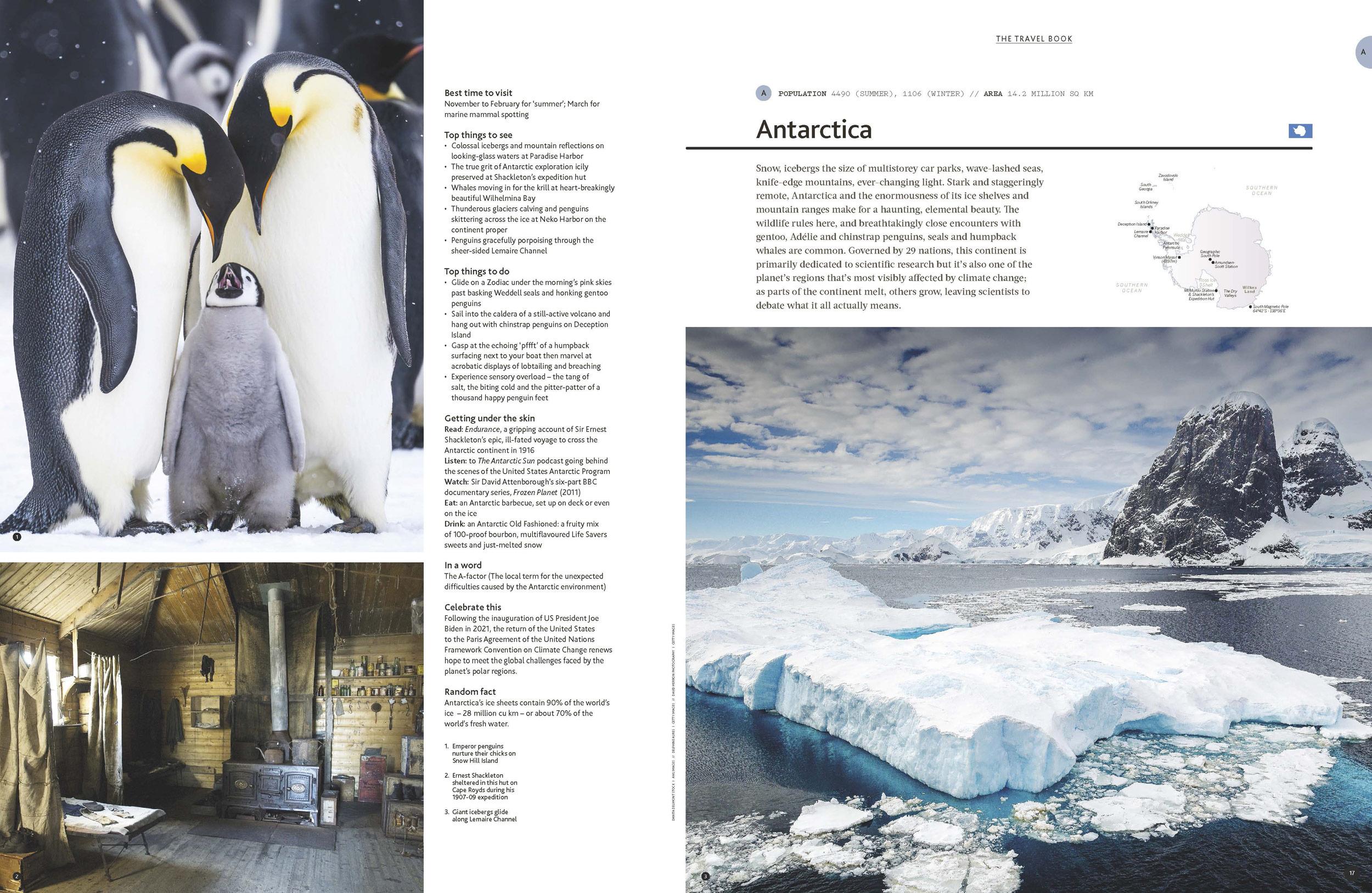 Beispielinhalt (Bild) Lonely Planet The Travel Book