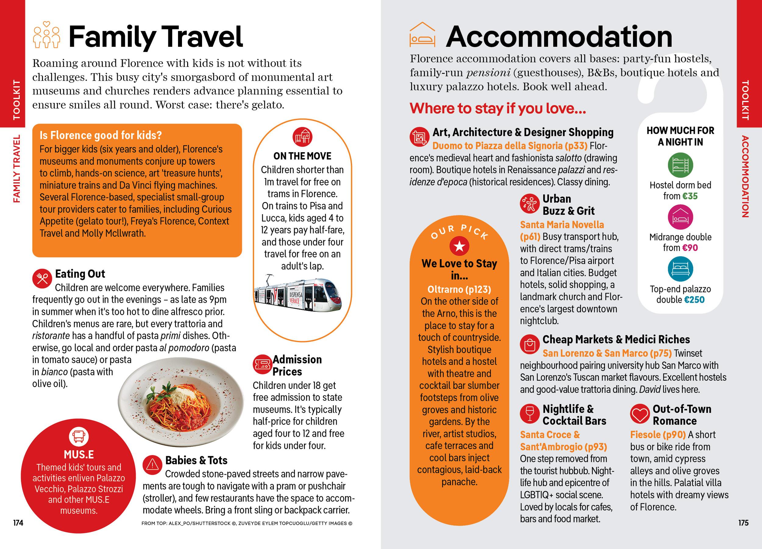 Beispielinhalt (Bild) Lonely Planet Pocket Florence & Tuscany