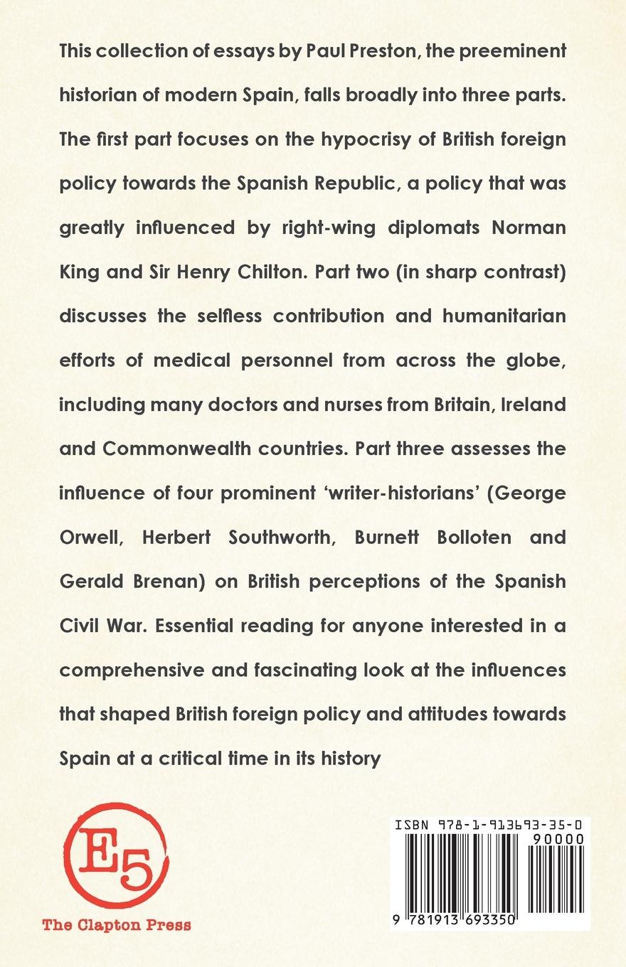 Rückseitencover 'Perfidious Albion' - Britain and the Spanish Civil War