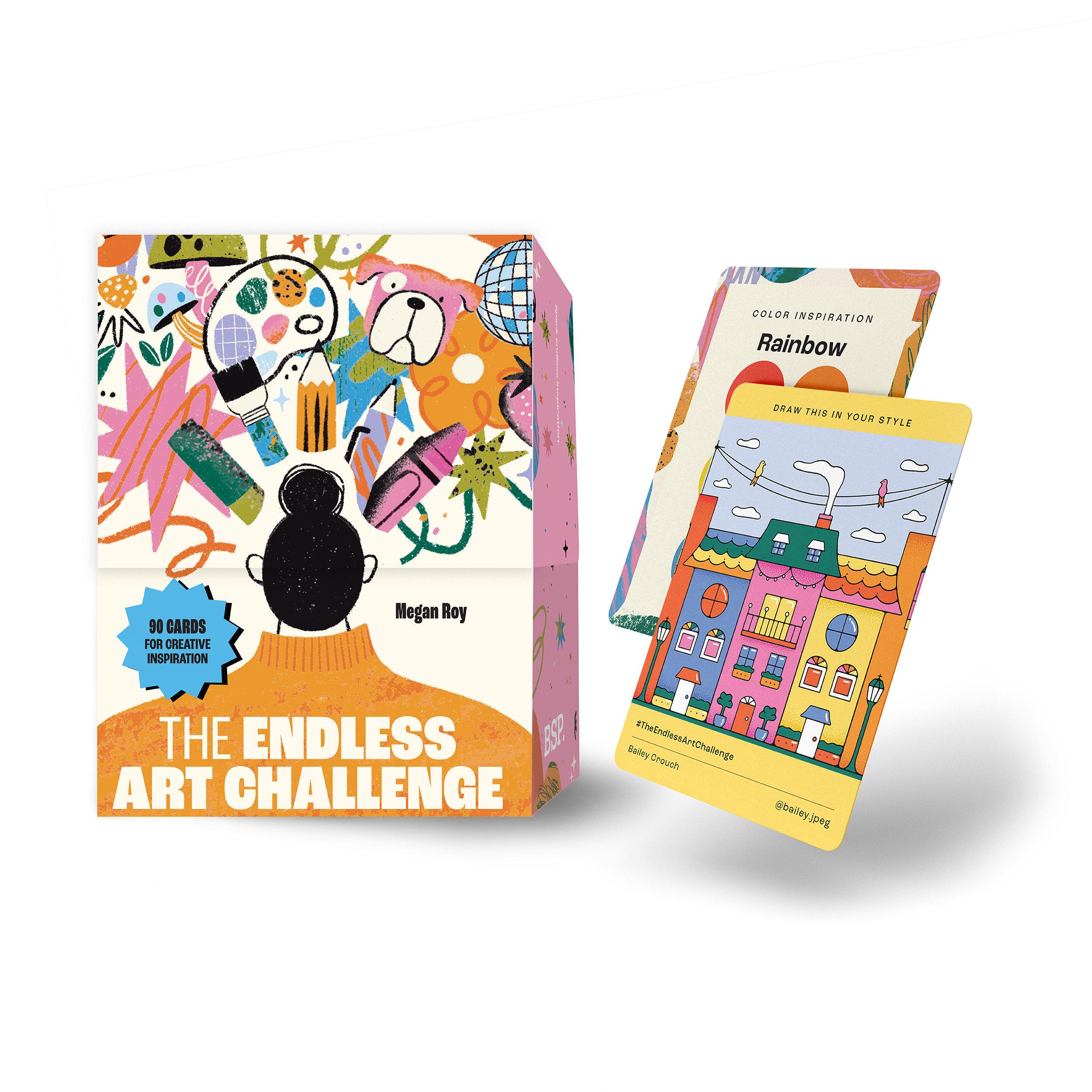 Vorderes Coverbild The Endless Art Challenge Card Deck