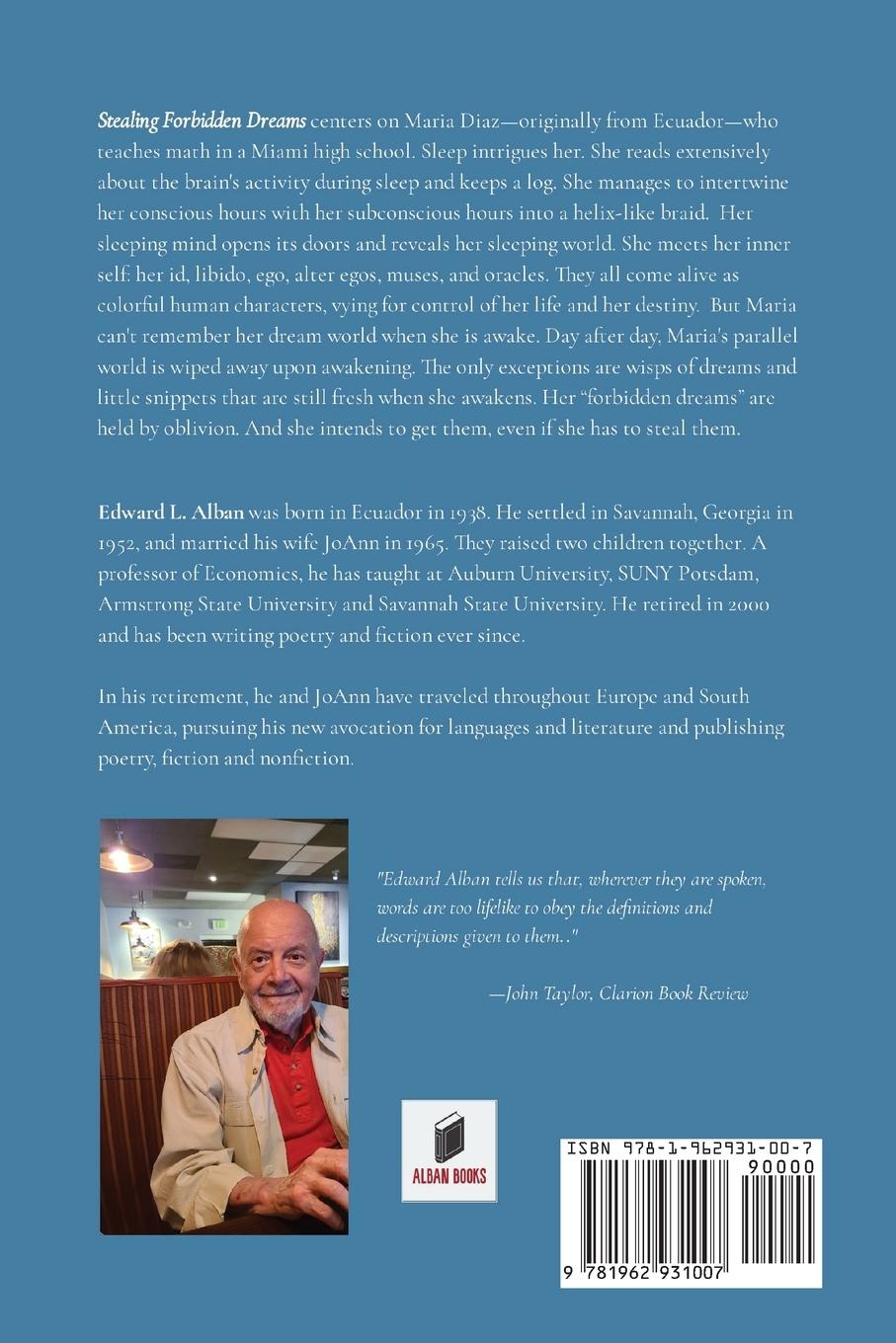 Rückseitencover Stealing Forbidden Dreams