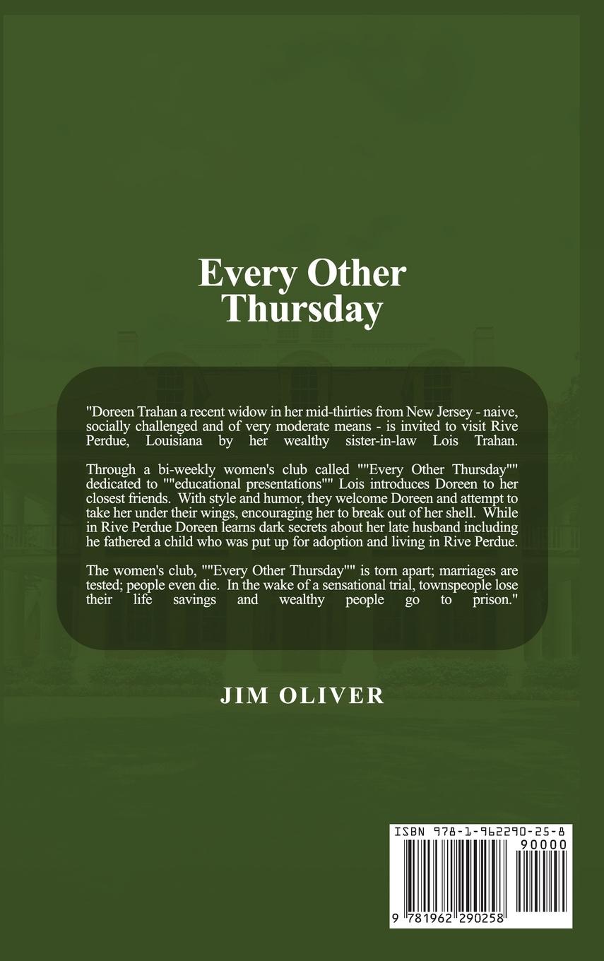 Rückseitencover EVERY OTHER THURSDAY