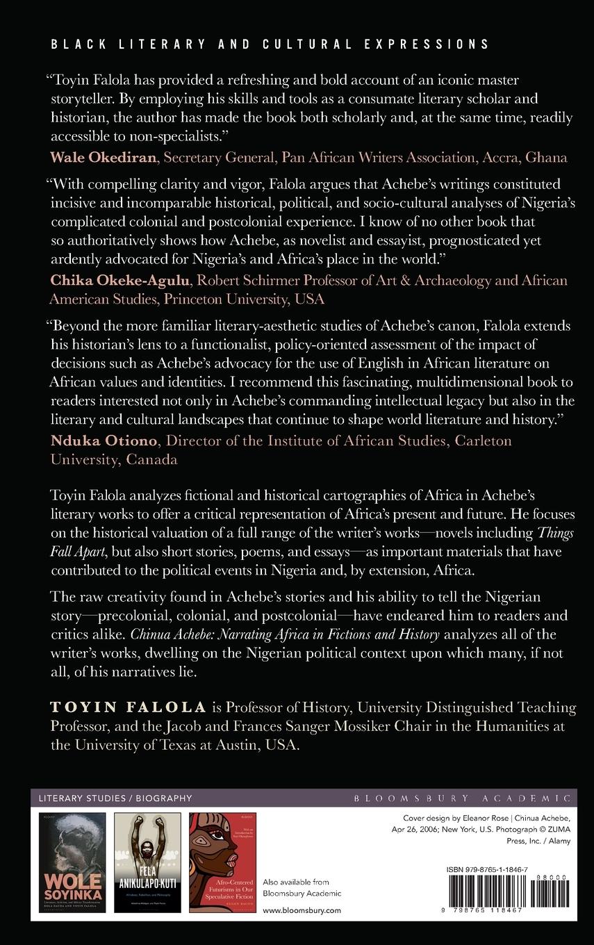 Rückseitencover Chinua Achebe