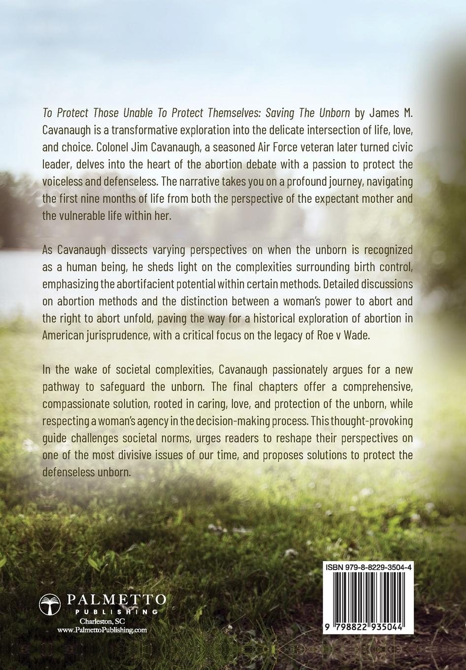 Rückseitencover To Protect Those Unable To Protect Themselves