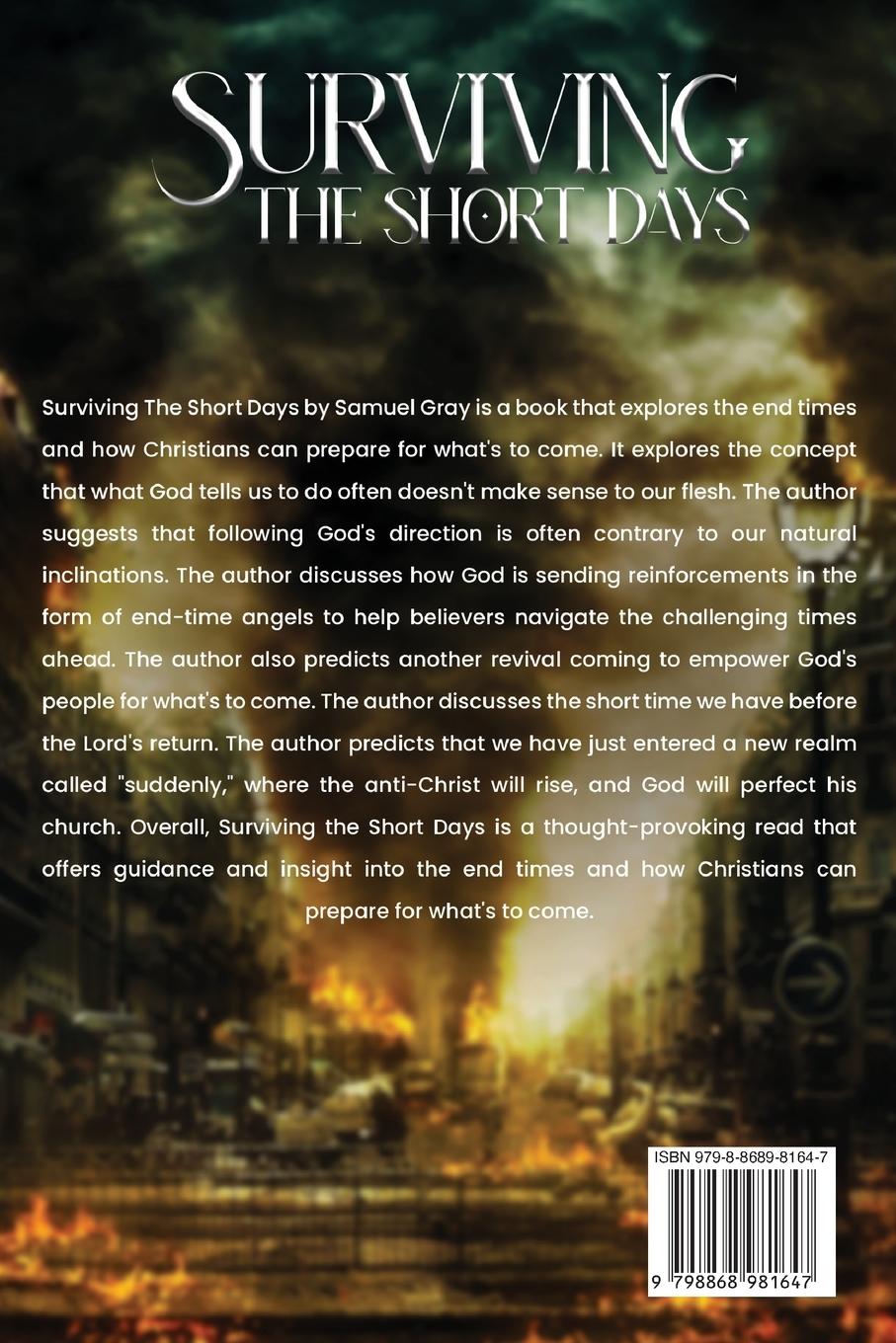 Rückseitencover Surviving The Short Days